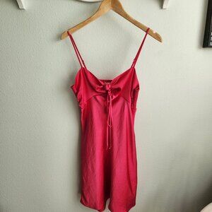Aritzia Wilfred pink slip dress Size M